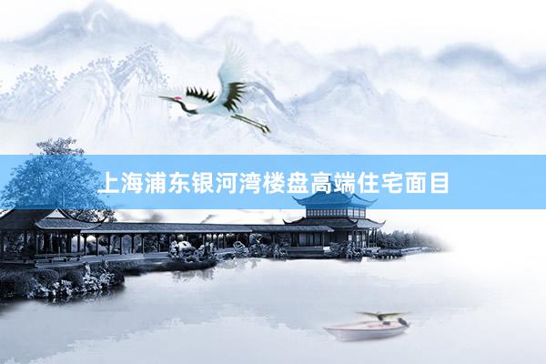 上海浦东银河湾楼盘高端住宅面目